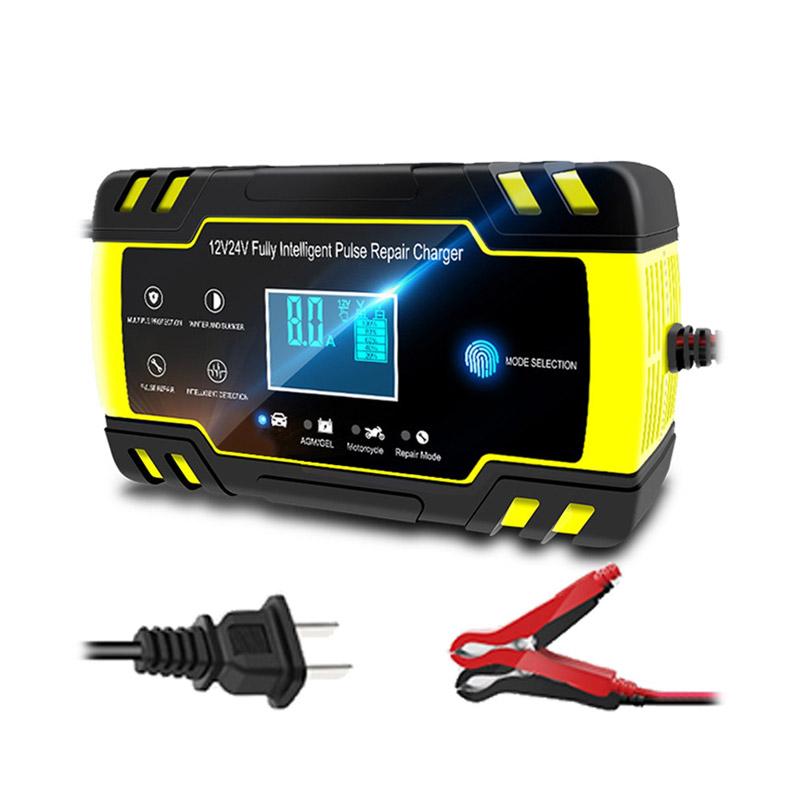 Jual EAccessory 12V24V 8A Full Auto Car Battery Charger Power Pulse