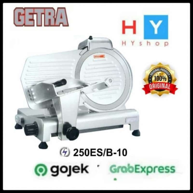 Jual MEAT SLICER SEMI AUTOMATIC GETRA 250ES/B10 MESIN PENGIRIS DAGING