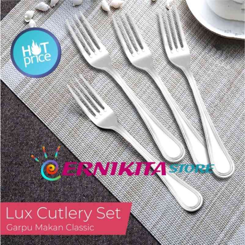 Jual GARPU MAKAN STAINLESS GM0303 MODEL KLASIK FOOD GRADE MATERIAL