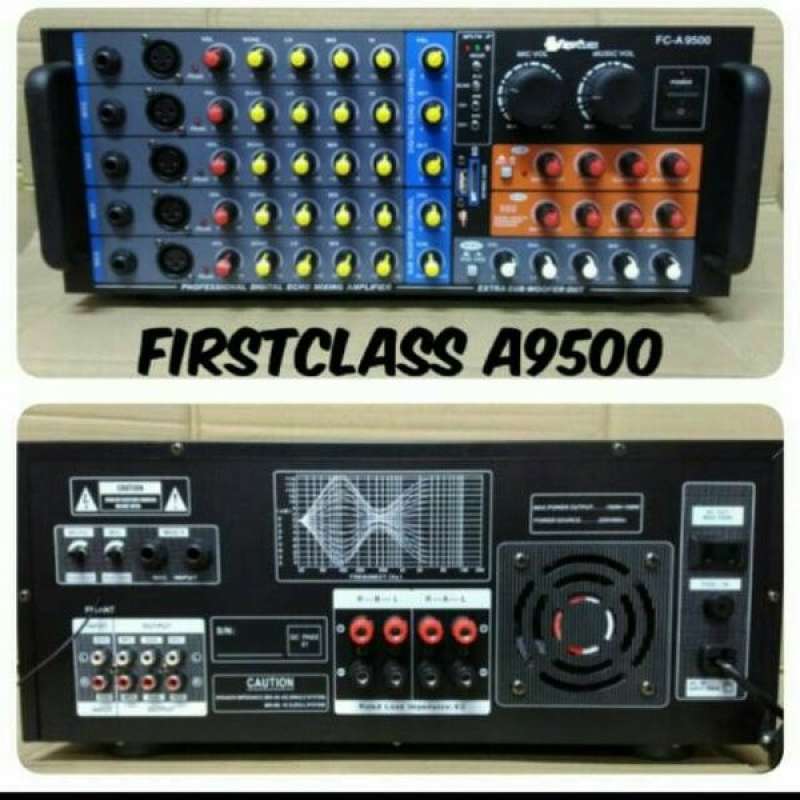 Jual Power Amplifier Karaoke Firstclass Fc A9500 Bluetooth ,Usb
