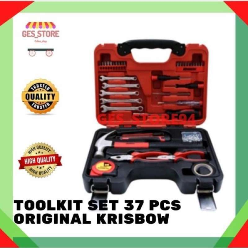 Jual Toolkit Set 37 Pcs Original Krisbow di Seller