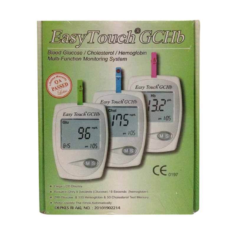Jual â Easy Touch GCHb 3in1 Glucose Cholesterol Hemoglobin