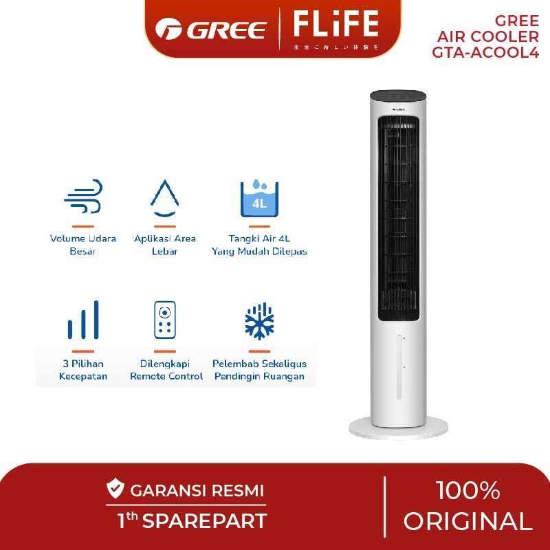 Jual GREE Tower Fan Air Cooler GTAACOOL4 di Seller Queen Bandung II