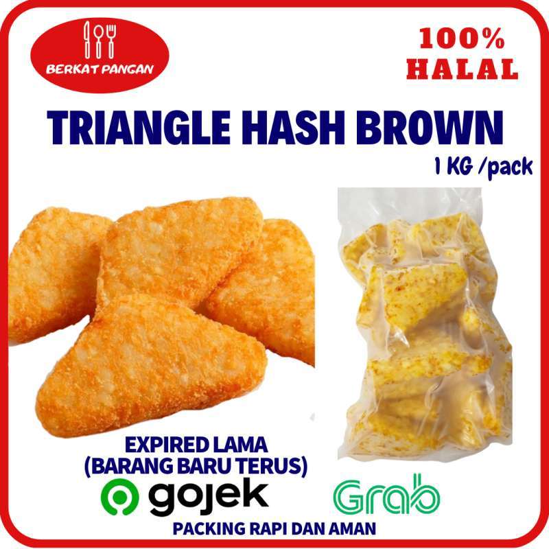 Jual Kentang Hash Brown Triangle 1 Kg di Seller Berkat Pangan - Kota