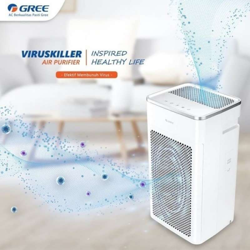 Jual Gree Air Purifier GCF200AANA Anti Bacteria Ionizer Virus Killer