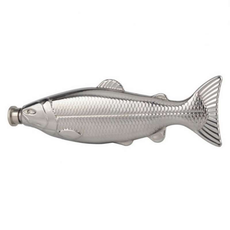 Botol Fish Jual Botol BentukTrout-Fish Bahan Stainless Steel Kapasitas 4oz Dengan ...
