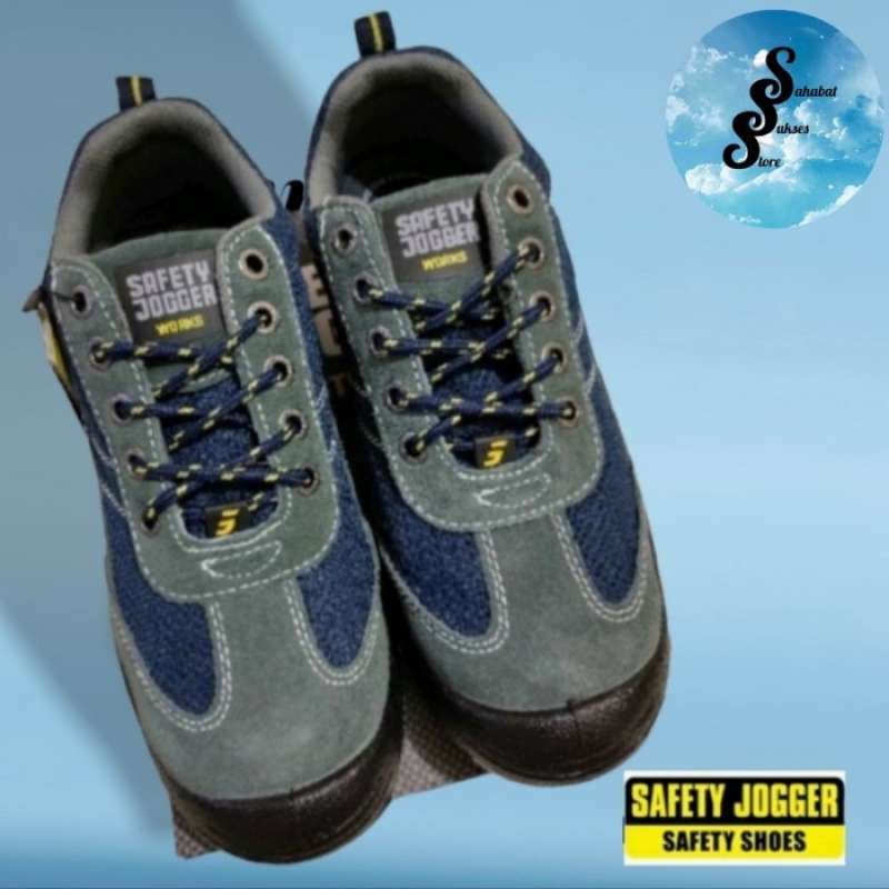 Jual SEPATU SAFETY JOGGER GOBI NAVY S1P SRC di Seller OK.Store Kota