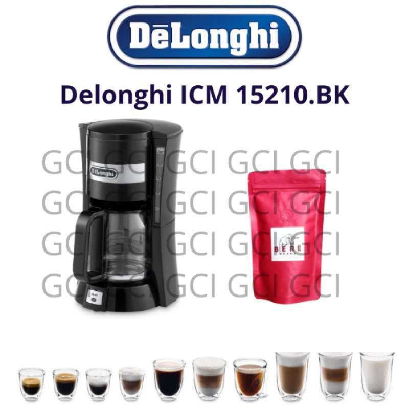Promo Delonghi ICM15210 Drip Coffee Maker/ Mesin Kopi ICM 15210 Diskon