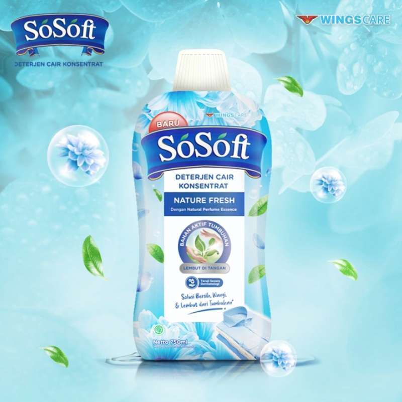 Jual sosoft deterjen cair 750ml di Seller Neng50391 - Cipayung, Kab ...