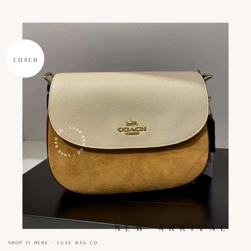 Jual Coach Macie Saddle Bag in Colorblock 100 ORIGINAL di Seller Luxe