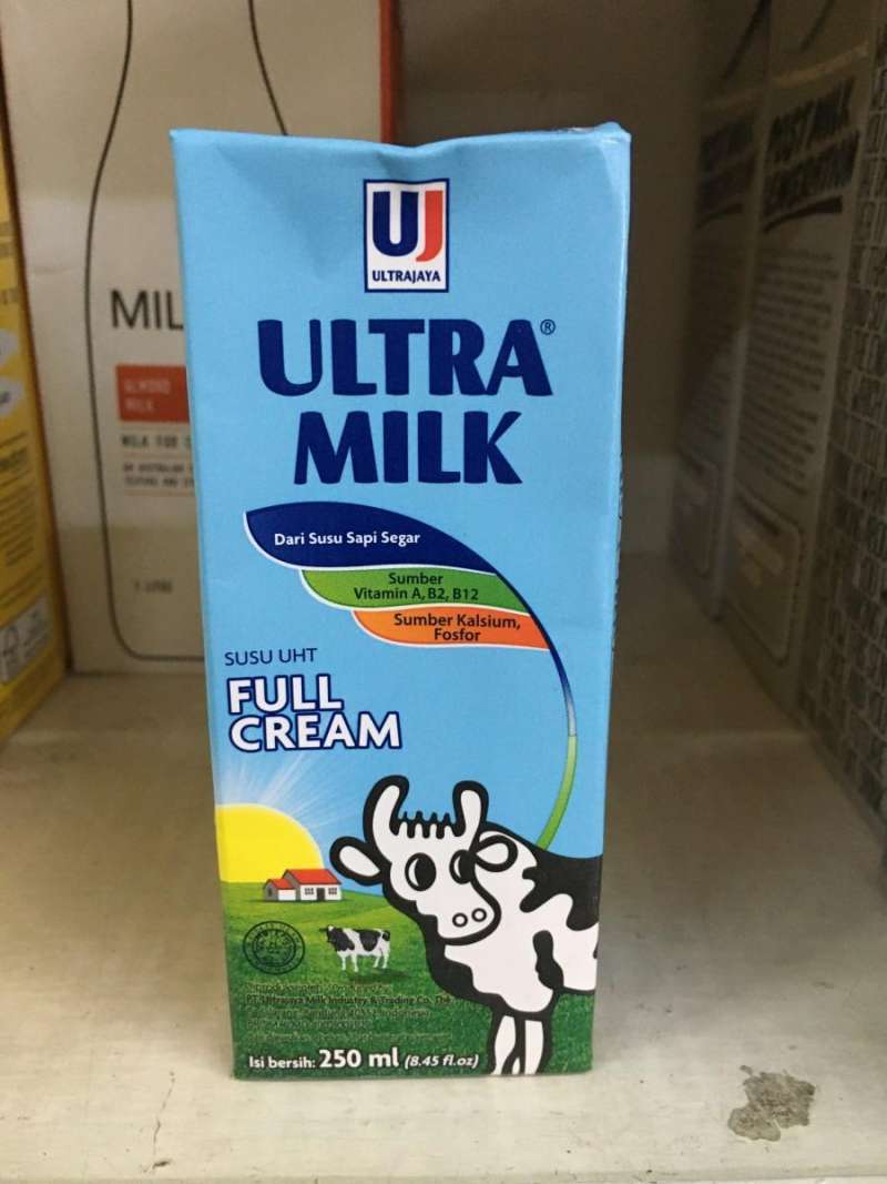 Jual Ultra milk full cream 250ml susu uht di Seller Kota Medan, Sumatera Utara Blibli