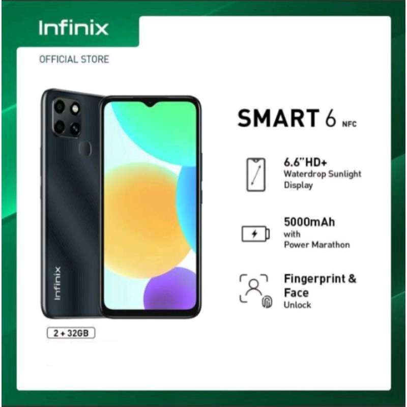 Jual Infinix smart 6 2/32 di Seller Alfastore - Kota Tangerang, Banten ...
