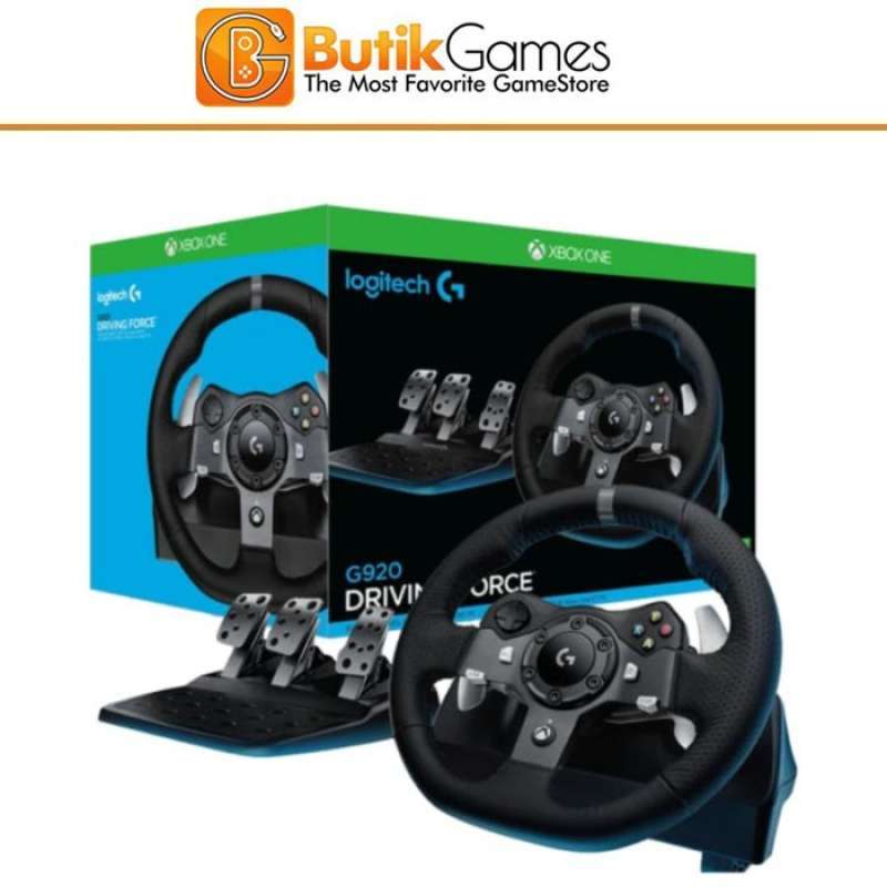 Jual Logitech G920 Driving Force Steering Wheel XBOX PC + Shifter di Seller Silvanna Kapuk