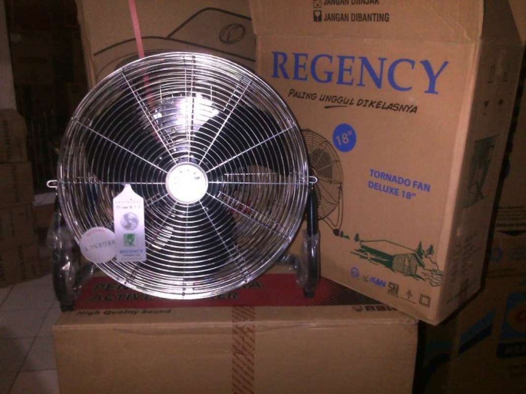 Jual Kipas Angin Besi Regency 18 Inch 45 Cm Tornado Fan Deluxe di