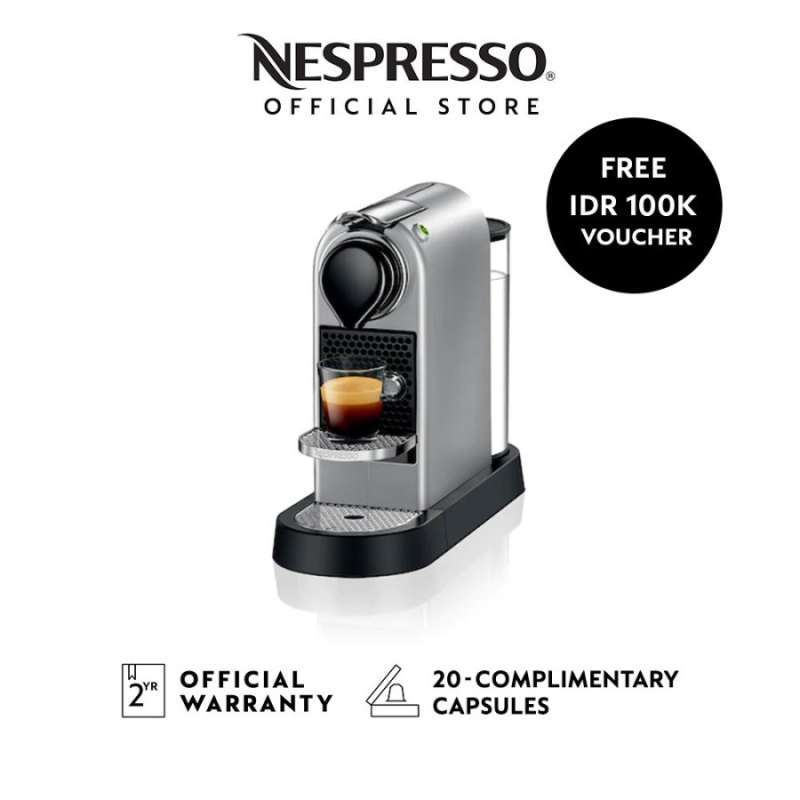 Jual Nespresso Citiz coffee machine,silver (mesin kopi ) di Seller