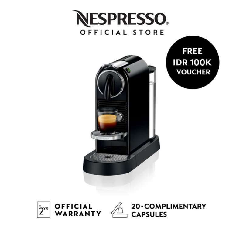 Jual Nespresso Citiz coffee machine,black (mesin kopi ) di Seller