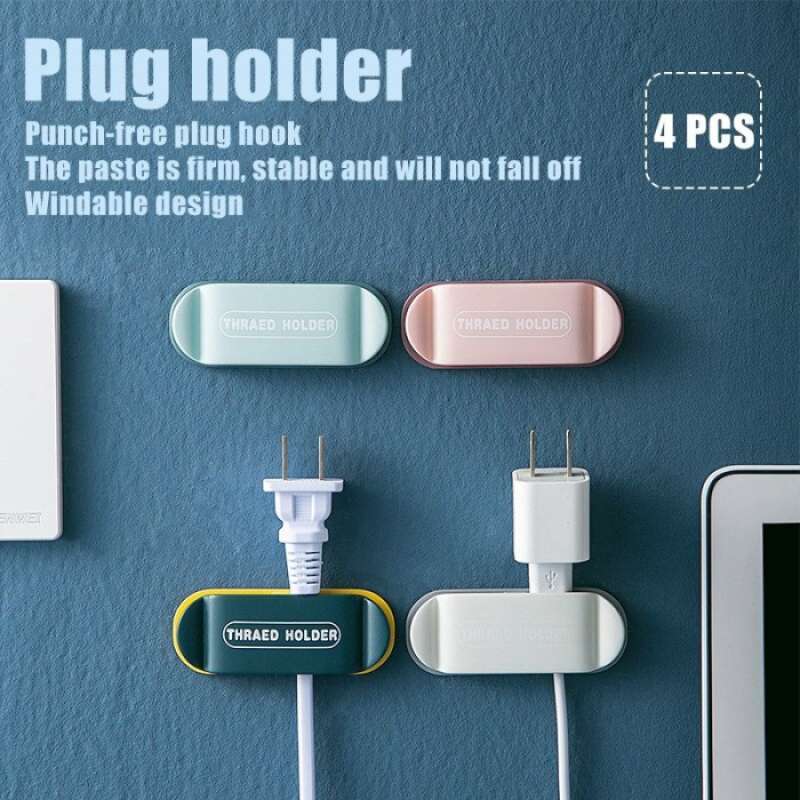 Promo Thread Holder Multifungsi Kait Gantungan Dinding Penahan Kabel