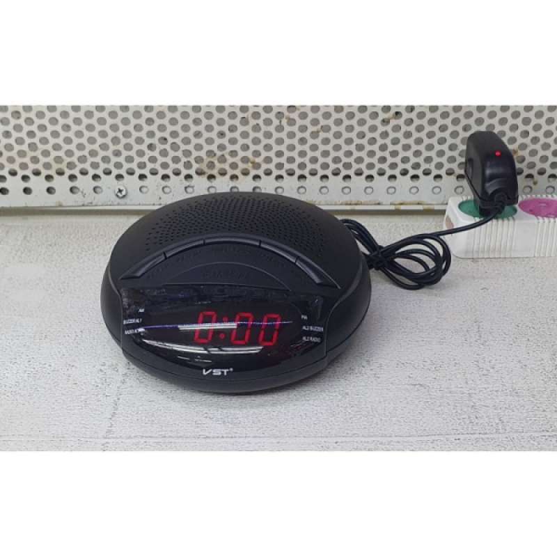 Promo Jam Meja Digital Listrik Dengan Alarm Radio Diskon 15 di Seller