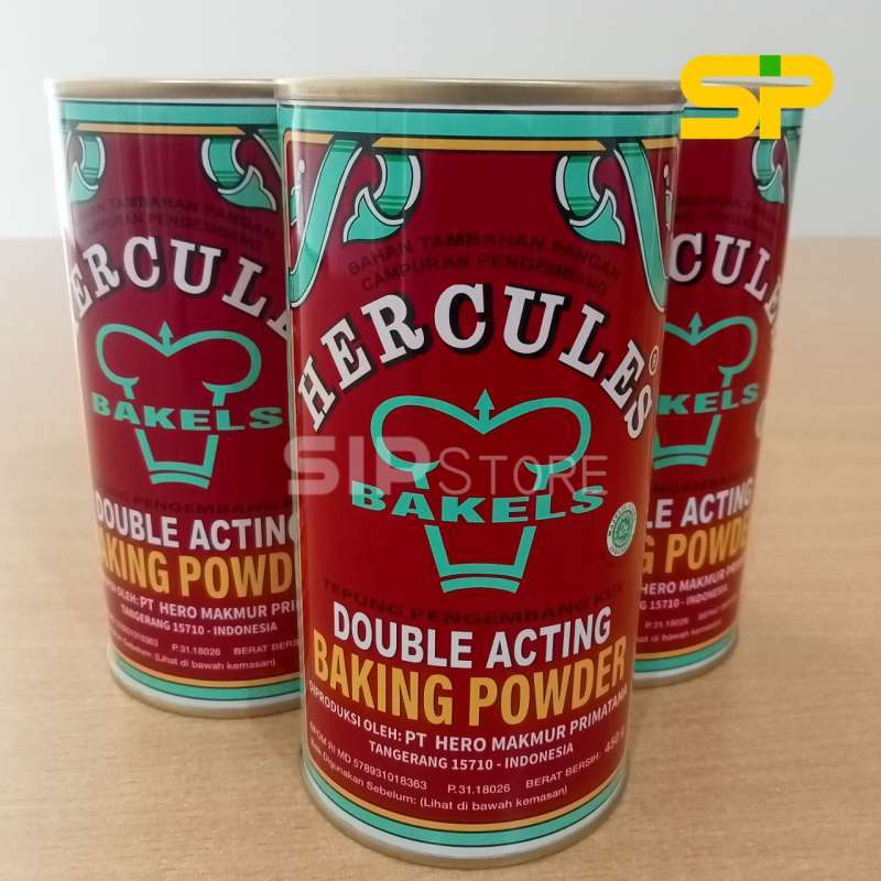 Jual Hercules Baking Powder Double Acting 450 Gr / Tepung Pengembang ...