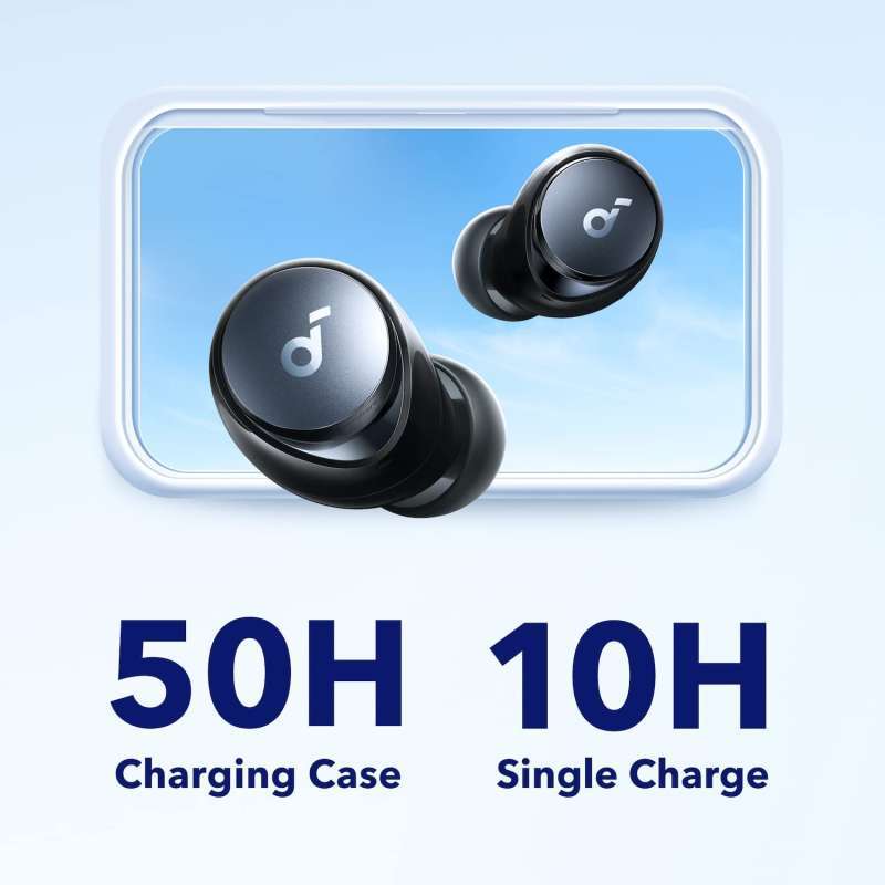 Promo Tws Anker Soundcore Space A40 Anc - A3936 - Putih Diskon 78% Di ...