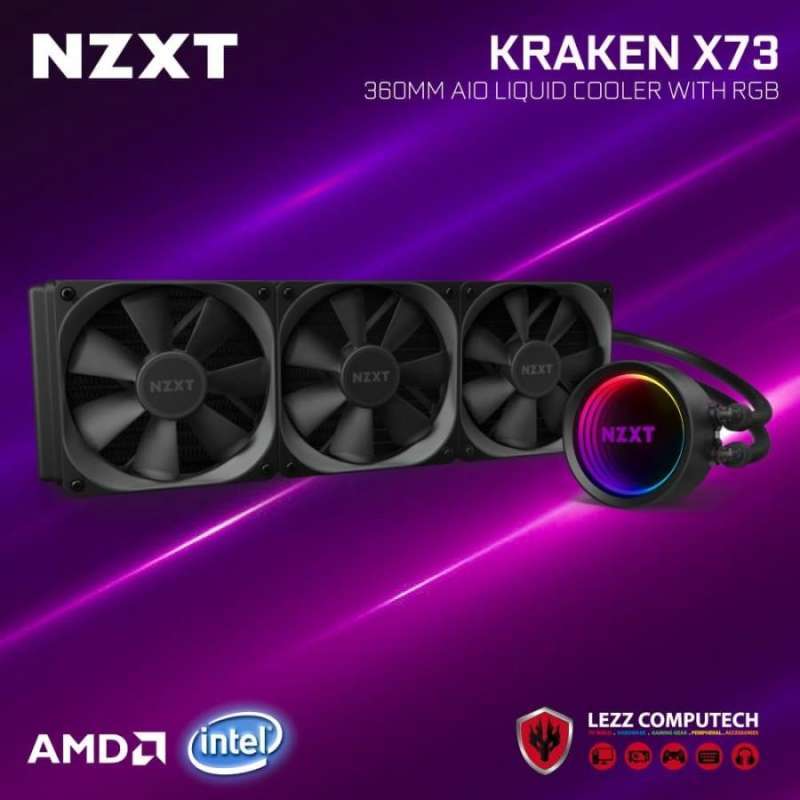 Jual NZXT KRAKEN X73 - 360mm AIO Liquid Cooler with RGB di Seller Lezz ...