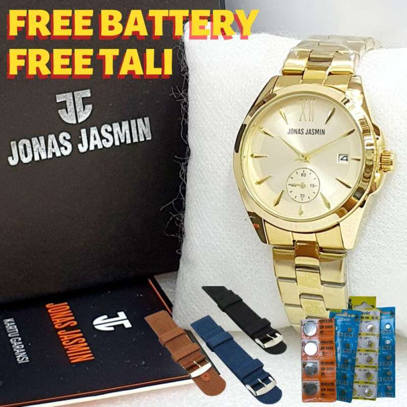 Jual Jam Tangan Wanita Jonas Jasmin Original Tali Stainless Steel