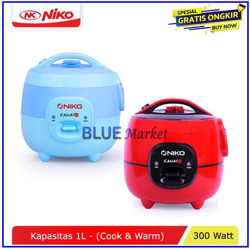 Jual Niko Kawai Rice Cooker Mini 1l Penanak Nasi 3 In 1 Rice Cooker