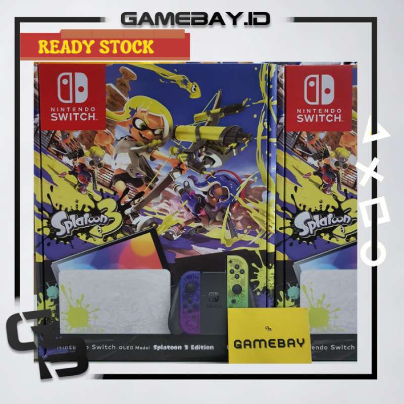 Jual Nintendo Switch Console OLED Splatoon 3 Edition di Seller Silvanna ...