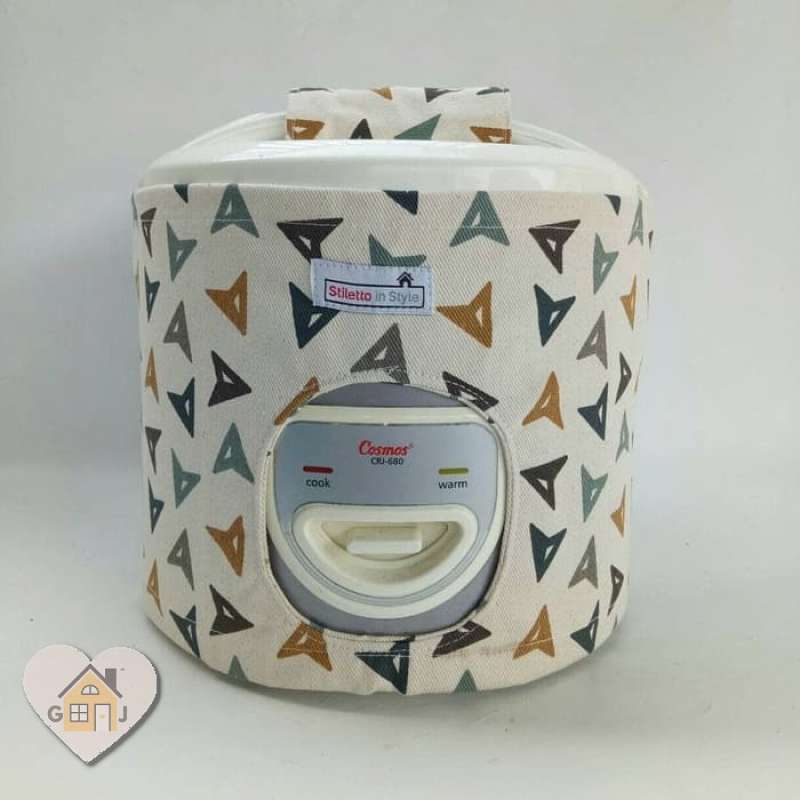 Promo Jatmika Cover Penutup Rice Cooker 3 Liter Velcro Bahan Kain