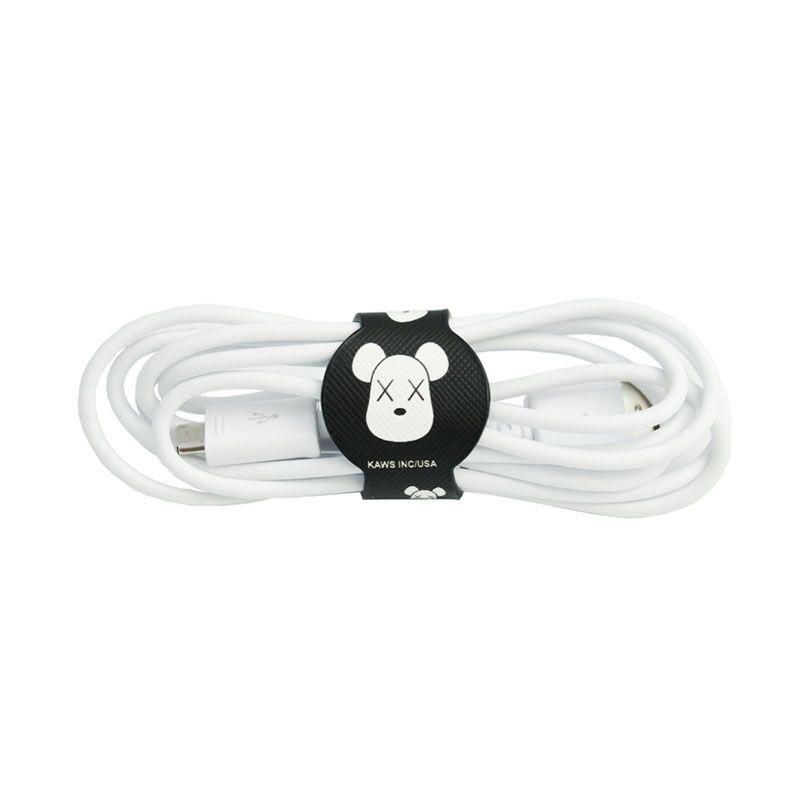 Jual KELONTONG UNIK - Cord Holder KULIT- Klip Kab   el