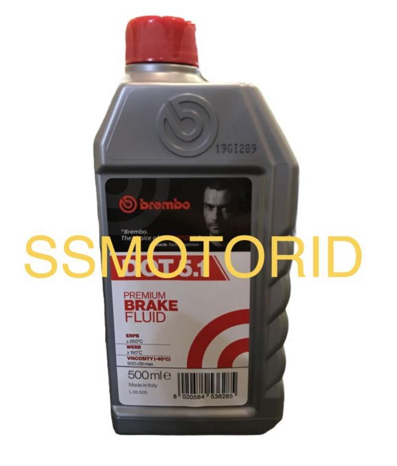 Promo Bulan ini aja kak! Brake Fluid DOT 5.1 500ML BREMBO ORIGINAL