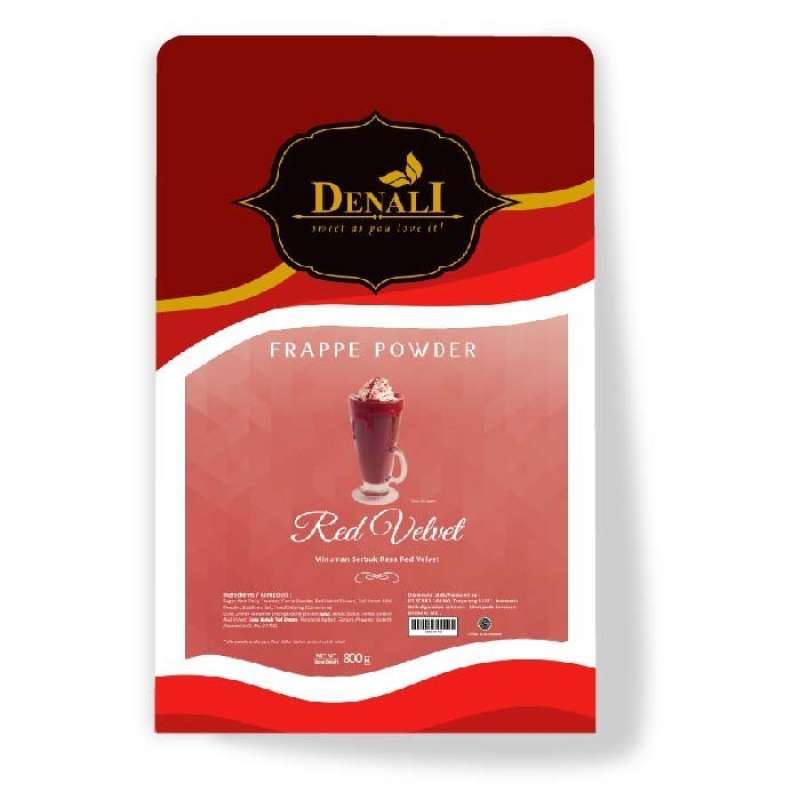 Jual Denali Red Velvet Powder 800gr Dus (Isi 10) di Seller Sahabat ...
