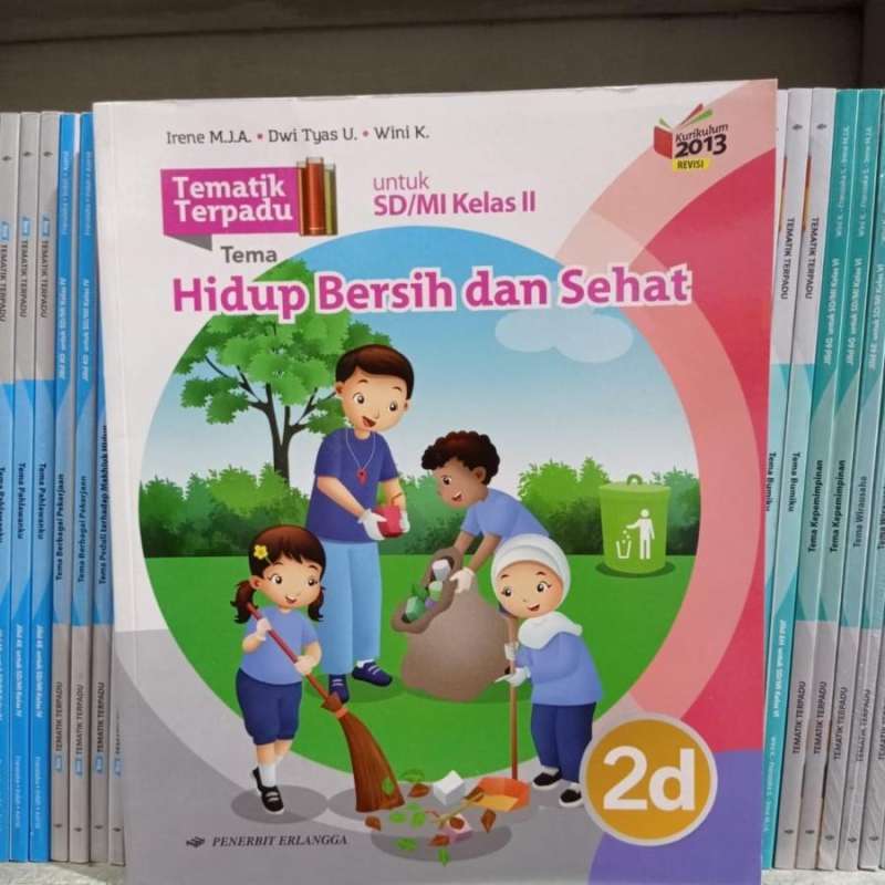 Jual BUKU TEMATIK TERPADU 2D KELAS 2 SD IRENE ERLANGGA K13N di Seller ...