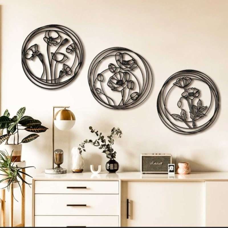 Promo Dekorasi Dinding Ruang Tamu / Hiasan Dinding Ruang Keluarga