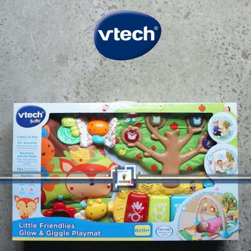 Jual Vtech Little Friendlies Glow And Giggle Playmat Bayi Baby Gym Play