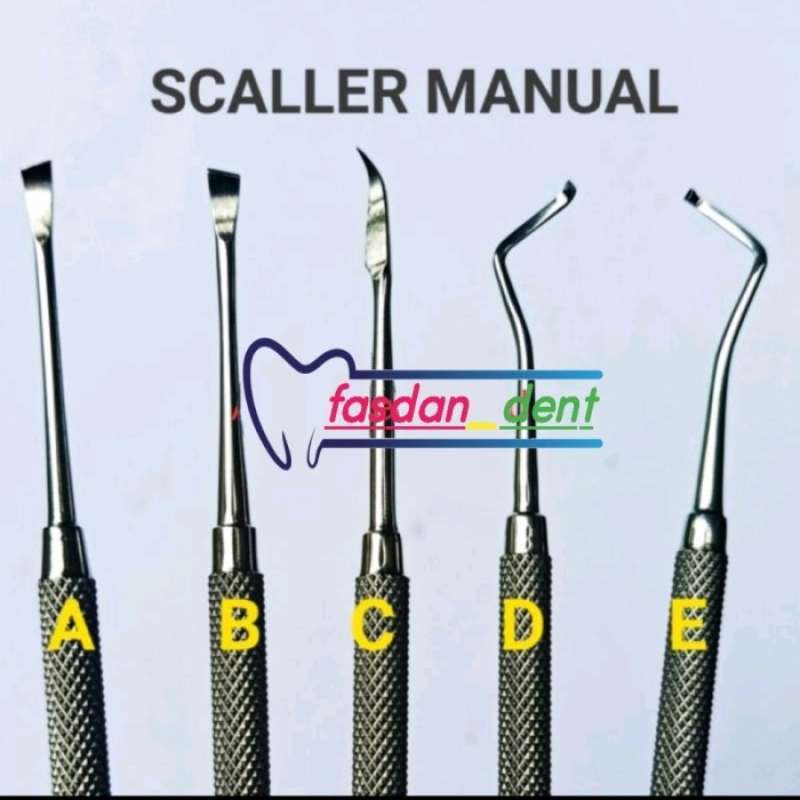 Promo Dental Instrument Scaler Manual/ Scaler - Multicolor Diskon 23% ...