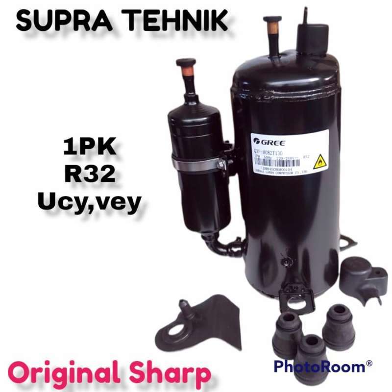 Jual KOMPRESOR AC 1PK R32 SHARP UCY /GREE ORIGINAL (M082) di Seller ...
