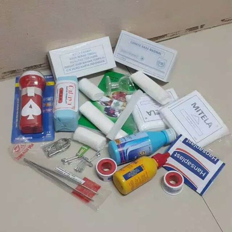 Promo Isi Obat Obatan P3K Type A Lengkap Obat Obatan Isi P3K Type A 