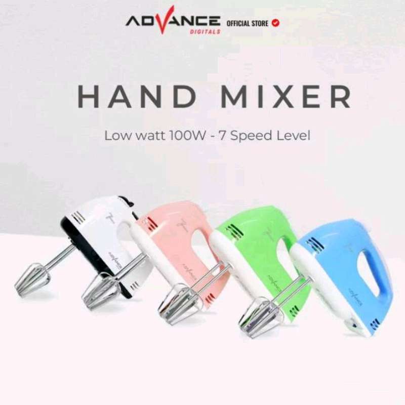 Jual hand mixer advance alat pengocok telor & pengaduk adonan 7 speed