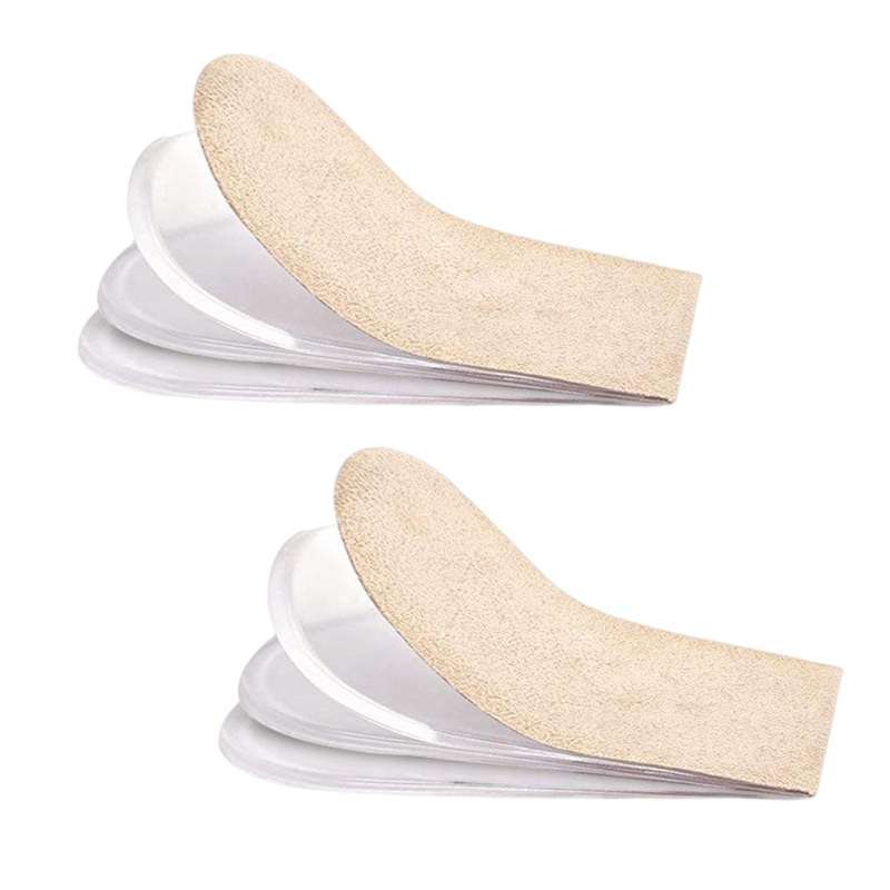 Promo 1 Pair Heel Lift Inserts Shoe Heel Pads Shock Absorption for