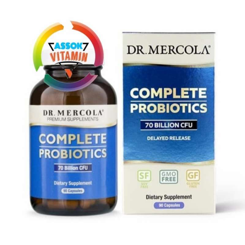 Promo Dr Mercola Complete Probiotics 60 Caps Repack/Dr Mercola