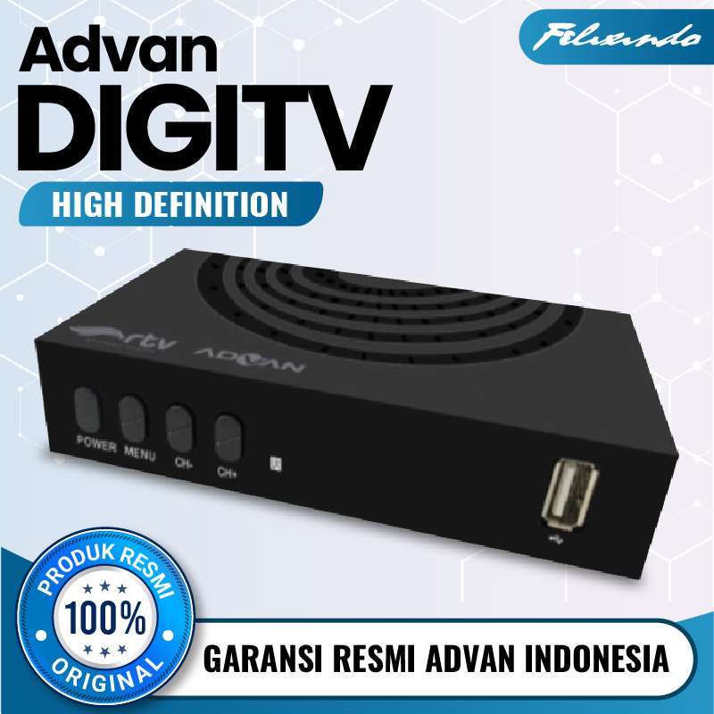 Jual Set Top Box Advan Dv3 T2 Stb Digitv Antena Converter Tv Tabung
