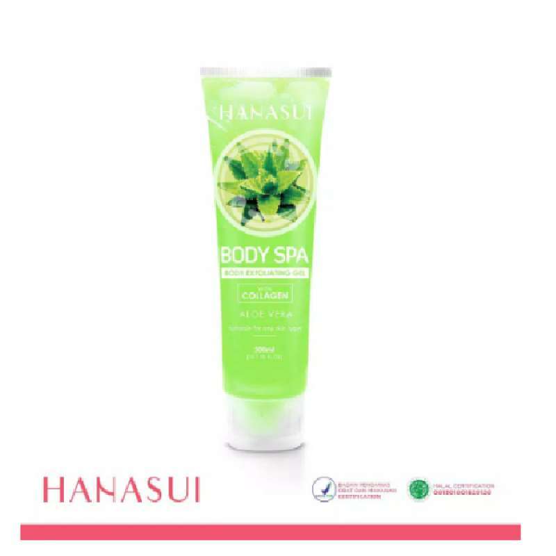 Jual HANASUI Body Spa Exfoliating Gel 300 ml Orange di Seller