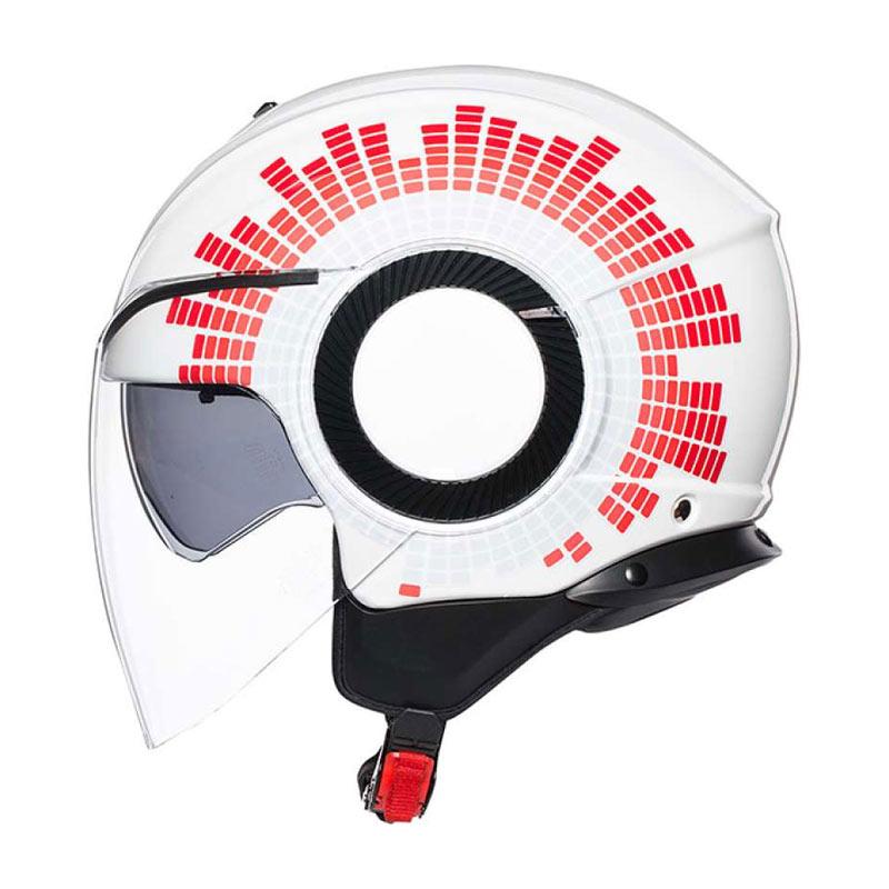 Jual AGV ORBYT Ginza Helm Half Face White L di Seller Blackbox
