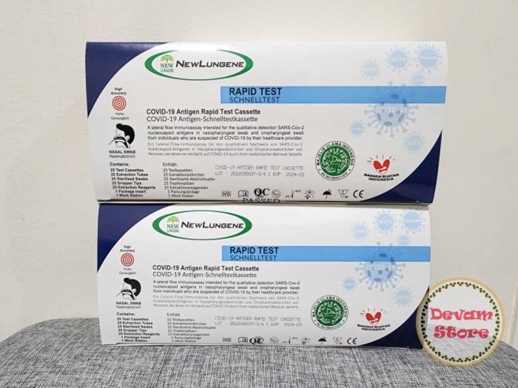 Promo NEW LUNGENE ANTIGEN RAPID TEST Diskon 23 di Seller Alkesmu Store
