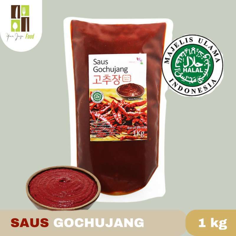 Jual Saus Gochujang 1 KG Rasa Asli Khas Korea Saus Sambal Pasta / Chili Paste [Halal] di Seller
