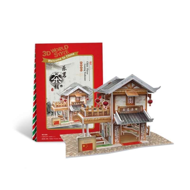 Jual Cubicfun World Style:china Series -leming Tea House Di Seller D E ...