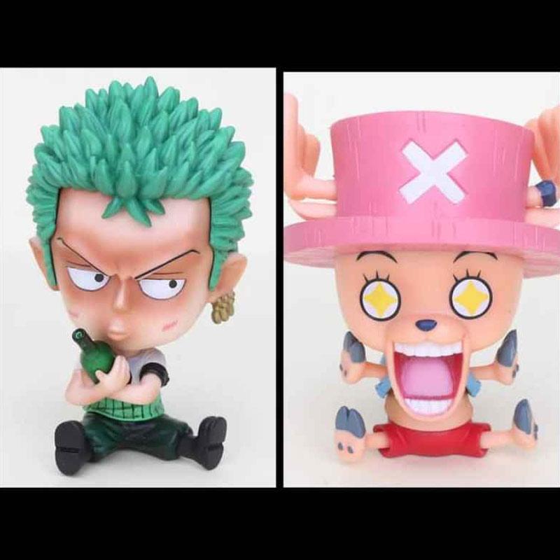 Jual OEM One Piece Zoro Chopper Set Action Figure di Seller Heroes