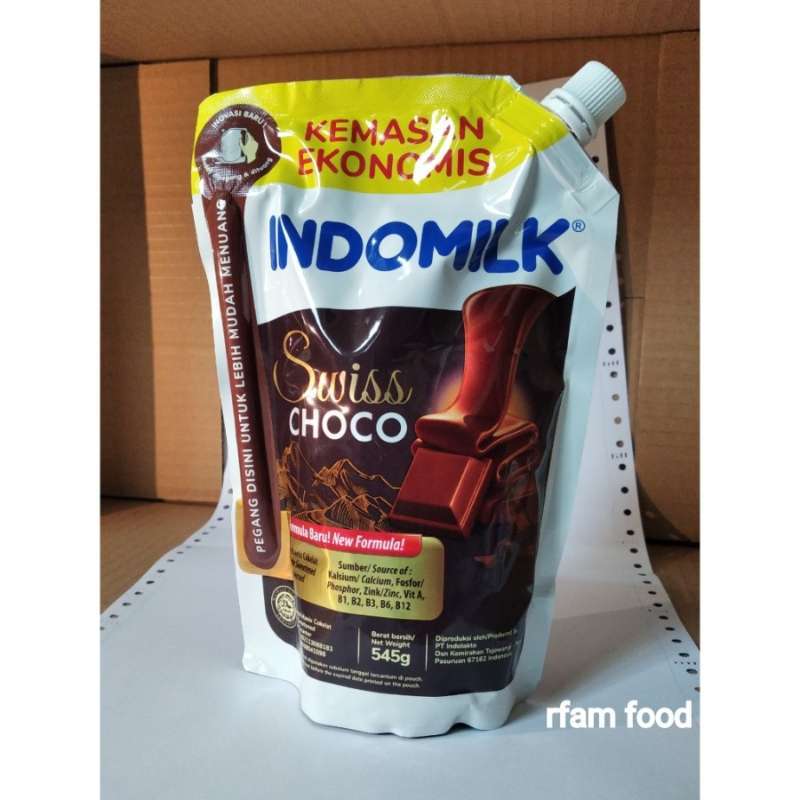 Jual INDOMILK SUSU KENTAL MANIS COKELAT 545GR KEMASAN EKONOMIS SUSU