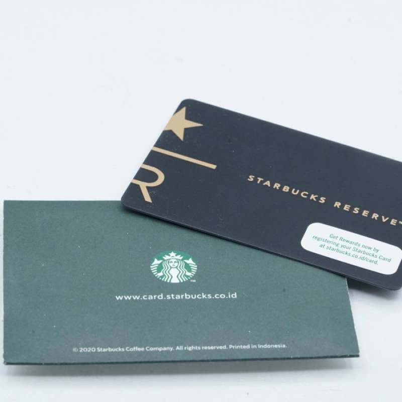 Promo Starbucks Card Black Reserve Indonesia Collection Kartu Starbucks ...